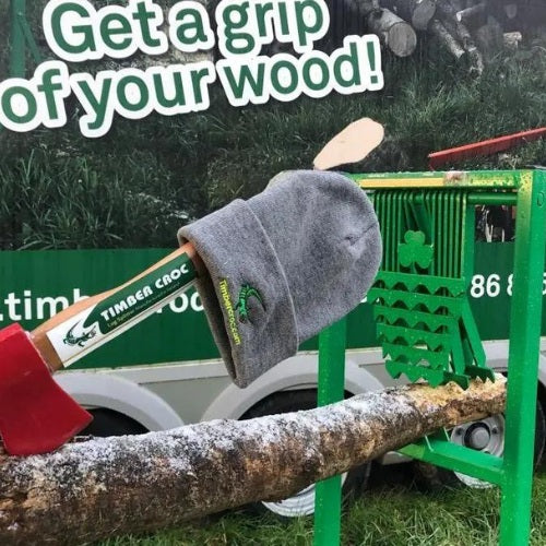 A Timber Croc Log Holder Demonstration