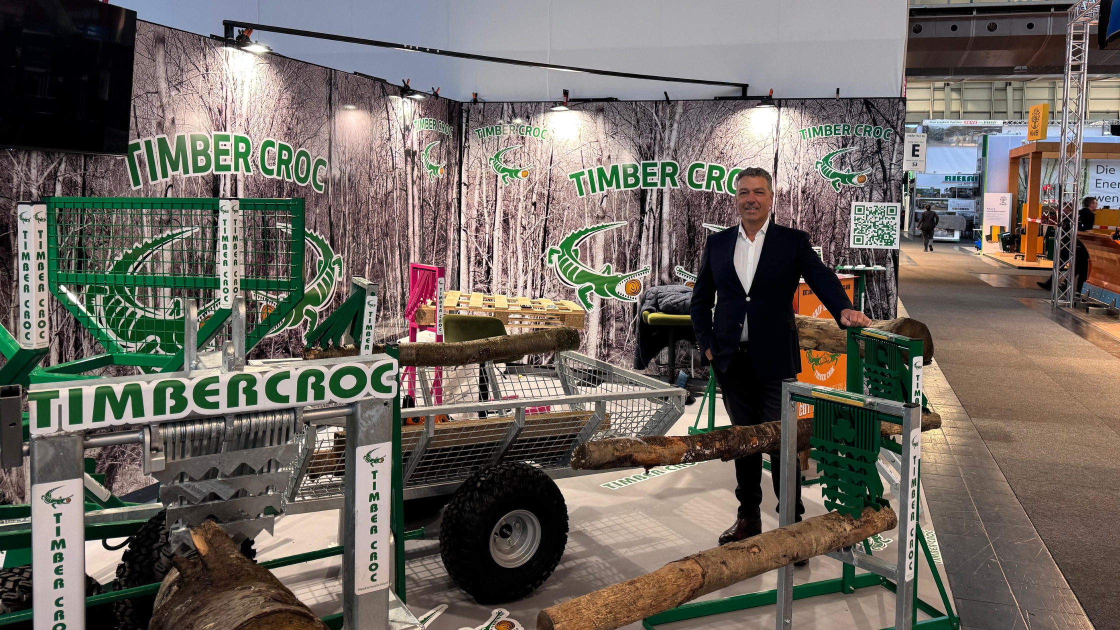 Timber Croc Launches Trailer Range at Agritechnica 2025: Retailers Invited to Stock Ireland’s Leading Timber Handling System