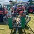 Holzscheithalter aus verzinktem Holz „Croc“