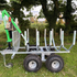 Galvanised Timber Croc Logging Trailer and Hoist