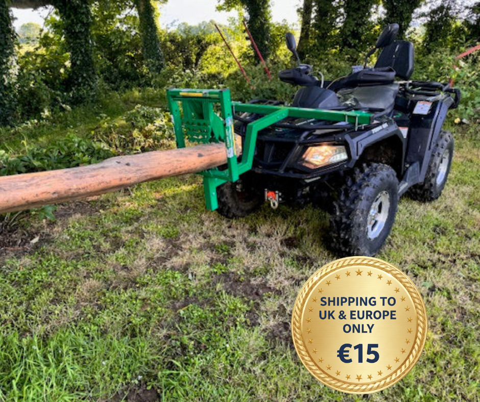 Timber Croc Quad Mounted Log Holder