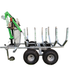 Galvanised Timber Croc Logging Trailer and Hoist