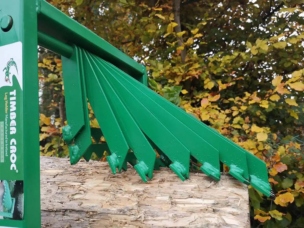 Timber Croc Log Holder for Chainsaw A Safe Secure Saw Horse Timber Croc Ireland