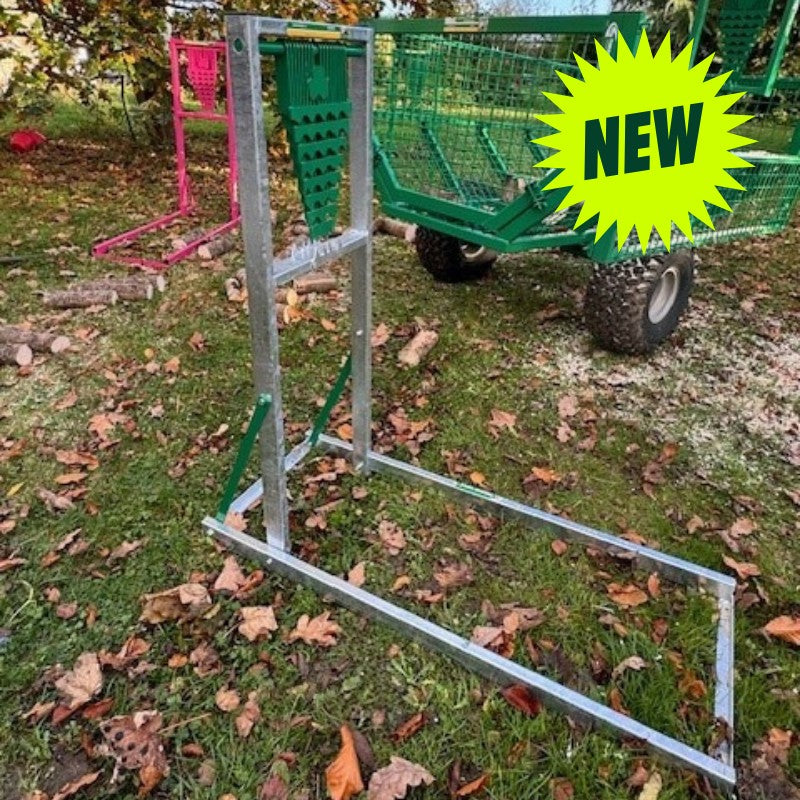 St Patricks Day Special Offer - New Galvanised Log Holder + Body Warmer + Beanie