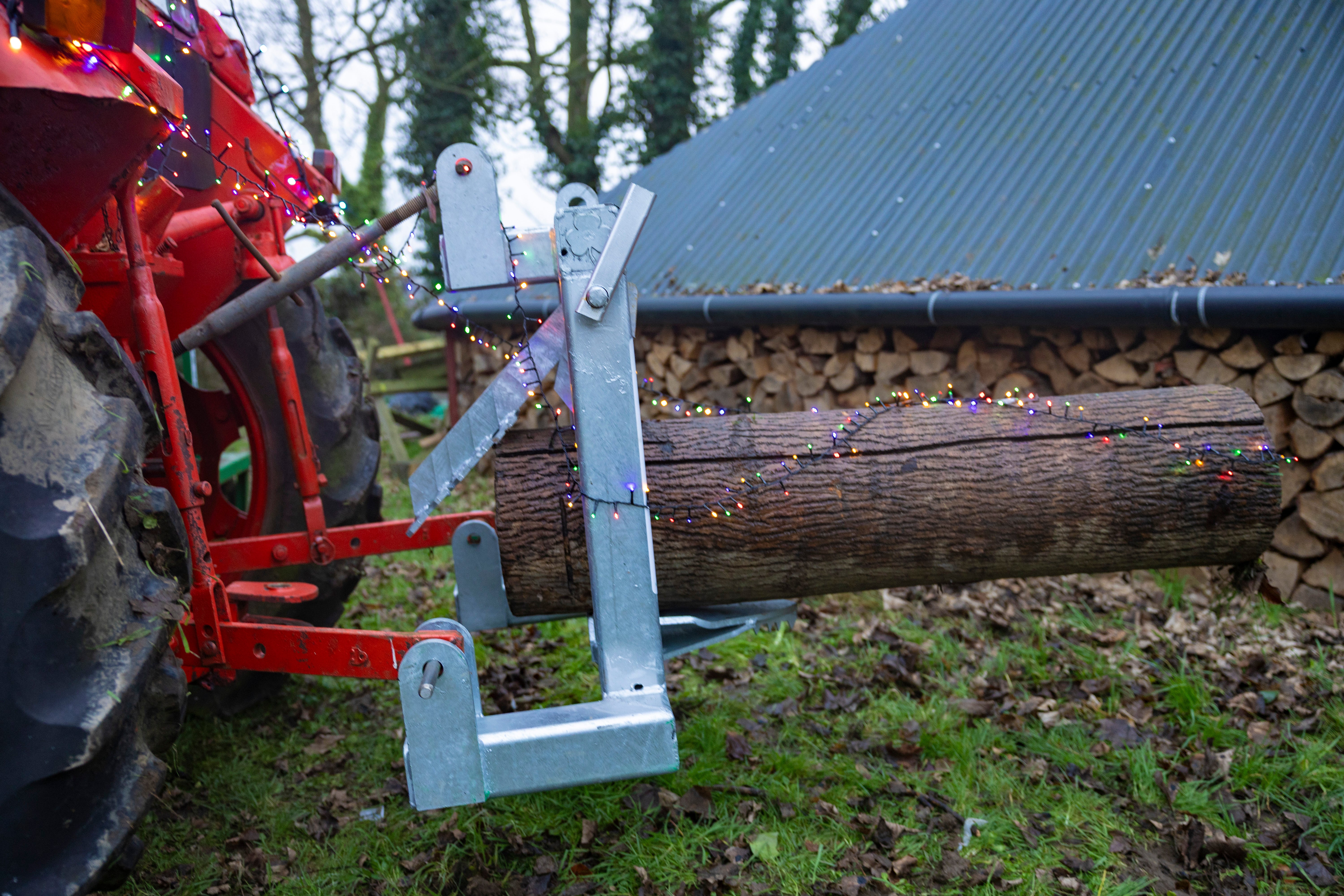 Galvanised Timber Croc 3 Point Link Cat 2 for Tractors - Extra Heavy Duty